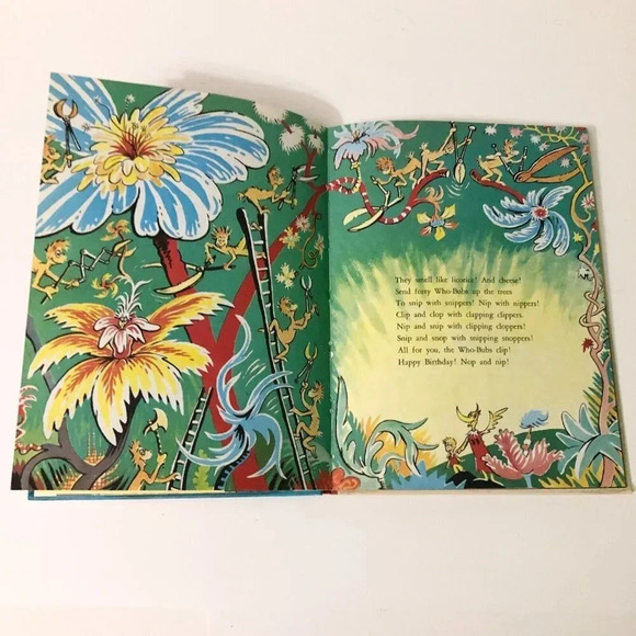 Vtg 1959 Happy Birthday To You by Dr Seuss Hardcover Random House  Book - Picture 12 of 16